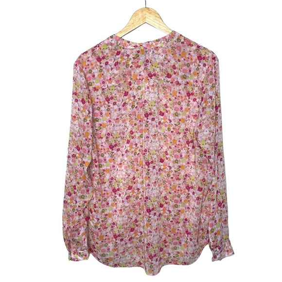 KUT from the Kloth Jasmine Floral Button Down Top XL - Picture 5 of 14